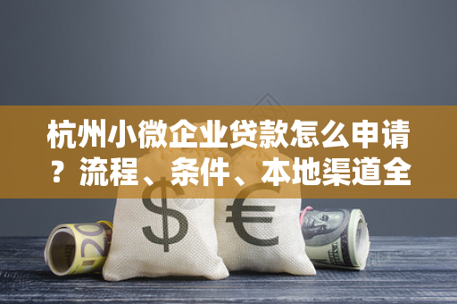 杭州小微企业贷款怎么申请?流程、条件、本地渠道全攻略 杭州小微企业贷款怎么申请?流程、条件、本地渠道全攻略