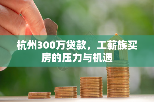 杭州300万贷款,工薪族买房的压力与机遇