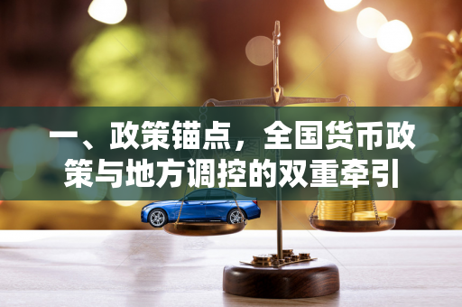 一、政策锚点,全国货币政策与地方调控的双重牵引