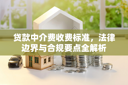贷款中介费收费标准,法律边界与合规要点全解析