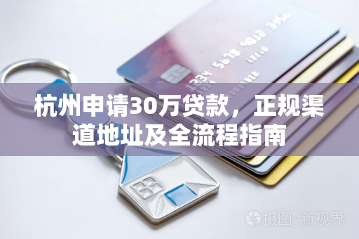 杭州申请30万贷款,正规渠道地址及全流程指南