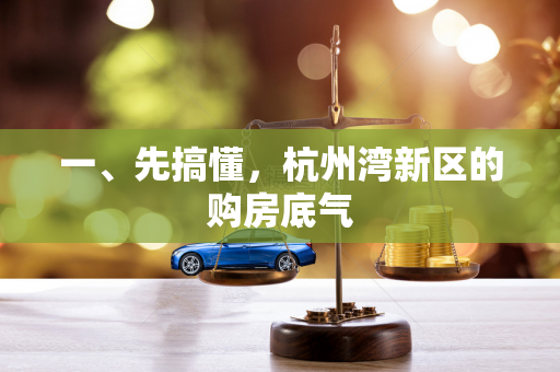 一、先搞懂,杭州湾新区的购房底气 一、先搞懂,杭州湾新区的购房底气