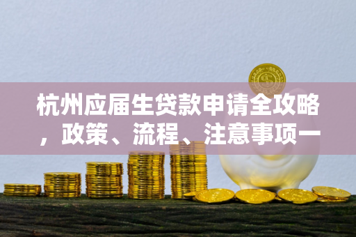 杭州应届生贷款申请全攻略,政策、流程、注意事项一文读懂