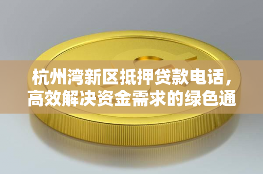 杭州湾新区抵押贷款电话,高效解决资金需求的绿色通道指南 杭州湾新区抵押贷款电话,高效解决资金需求的绿色通道指南