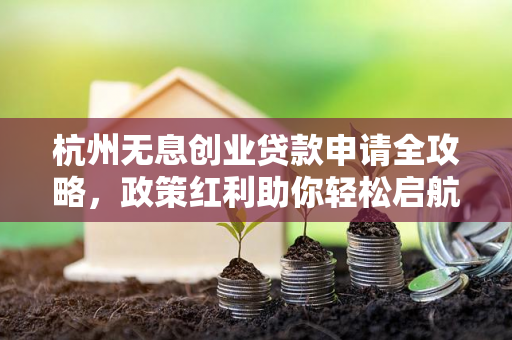 杭州无息创业贷款申请全攻略,政策红利助你轻松启航