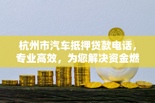 杭州市汽车抵押贷款电话,专业高效,为您解决资金燃眉之急