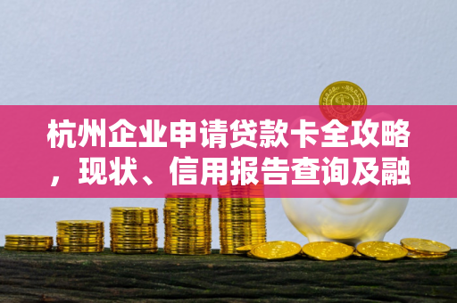 杭州企业申请贷款卡全攻略,现状、信用报告查询及融资要点