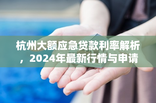 杭州大额应急贷款利率解析,2024年最新行情与申请指南 杭州大额应急贷款利率解析,2024年最新行情与申请指南
