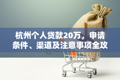 杭州个人贷款20万,申请条件、渠道及注意事项全攻略