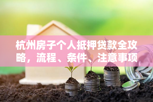 杭州房子个人抵押贷款全攻略,流程、条件、注意事项一文读懂