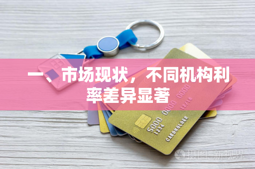 一、市场现状,不同机构利率差异显著 一、市场现状,不同机构利率差异显著