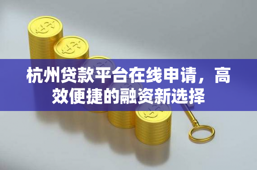 杭州贷款平台在线申请,高效便捷的融资新选择 杭州贷款平台在线申请,高效便捷的融资新选择