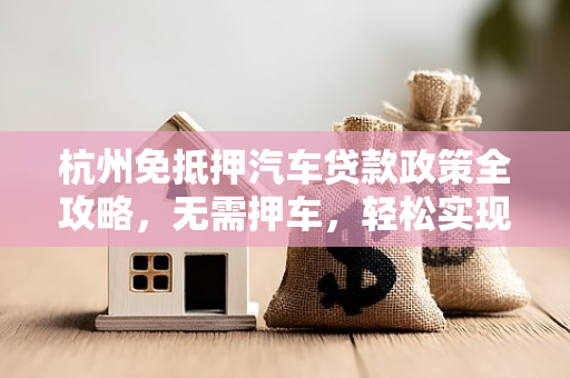 杭州免抵押汽车贷款政策全攻略,无需押车,轻松实现购车梦 杭州免抵押汽车贷款政策全攻略,无需押车,轻松实现购车梦
