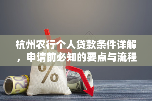 杭州农行个人贷款条件详解，申请前必知的要点与流程
