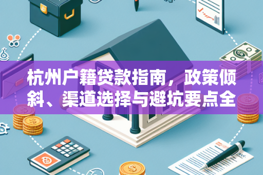 杭州户籍贷款指南,政策倾斜、渠道选择与避坑要点全知道
