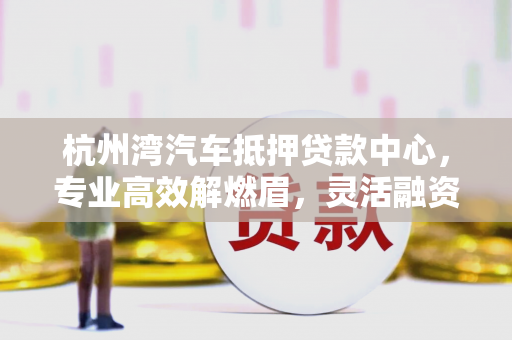 杭州湾汽车抵押贷款中心,专业高效解燃眉,灵活融资更省心