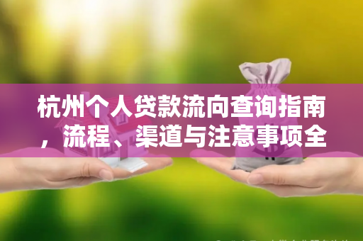 杭州个人贷款流向查询指南,流程、渠道与注意事项全解析