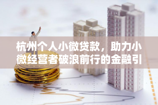 杭州个人小微贷款,助力小微经营者破浪前行的金融引擎