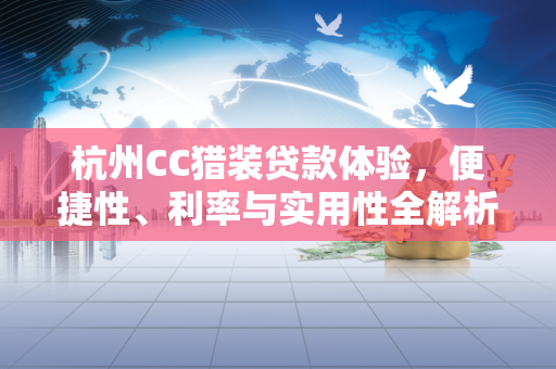 杭州CC猎装贷款体验,便捷性、利率与实用性全解析