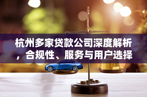 杭州多家贷款公司深度解析,合规性、服务与用户选择指南