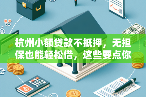 杭州小额贷款不抵押，无担保也能轻松借，这些要点你得收藏！