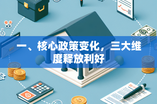 一、核心政策变化,三大维度释放利好