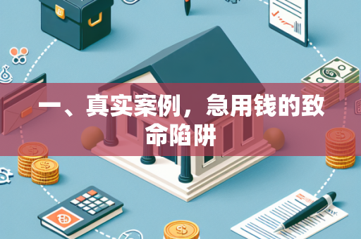 一、真实案例,急用钱的致命陷阱