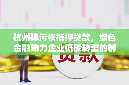 杭州排污权抵押贷款,绿色金融助力企业低碳转型的创新实践