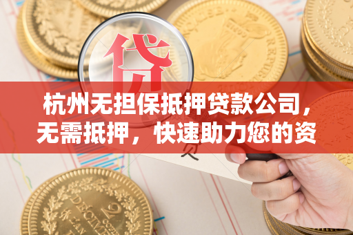 杭州无担保抵押贷款公司,无需抵押,快速助力您的资金周转