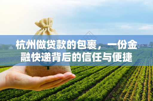 杭州做贷款的包裹,一份金融快递背后的信任与便捷