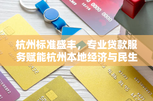 杭州标准盛丰,专业贷款服务赋能杭州本地经济与民生发展