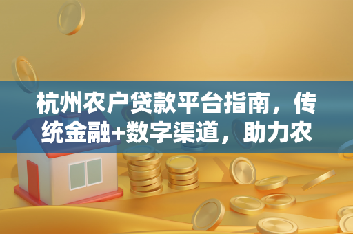 杭州农户贷款平台指南,传统金融+数字渠道,助力农业经营融资 杭州农户贷款平台指南,传统金融+数字渠道,助力农业经营融资