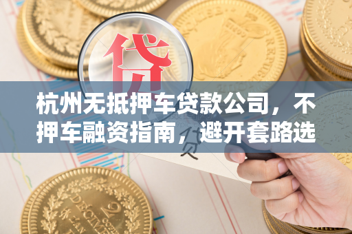 杭州无抵押车贷款公司,不押车融资指南,避开套路选正规机构