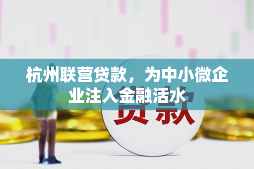 杭州联营贷款,为中小微企业注入金融活水