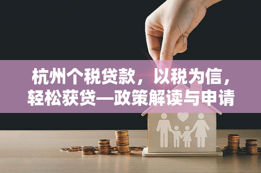 杭州个税贷款,以税为信,轻松获贷—政策解读与申请全指南