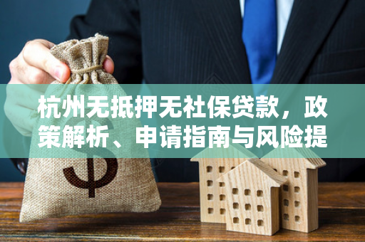 杭州无抵押无社保贷款,政策解析、申请指南与风险提示