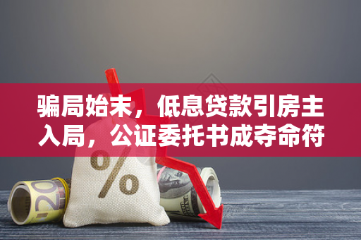 骗局始末,低息贷款引房主入局,公证委托书成夺命符