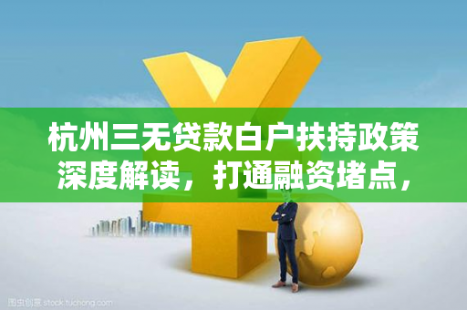 杭州三无贷款白户扶持政策深度解读,打通融资堵点,赋能群体成长