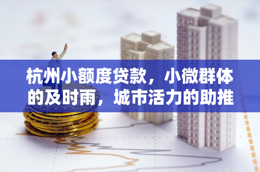 杭州小额度贷款,小微群体的及时雨,城市活力的助推器