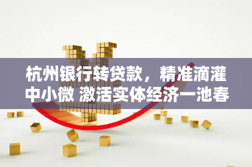 杭州银行转贷款,精准滴灌中小微 激活实体经济一池春水