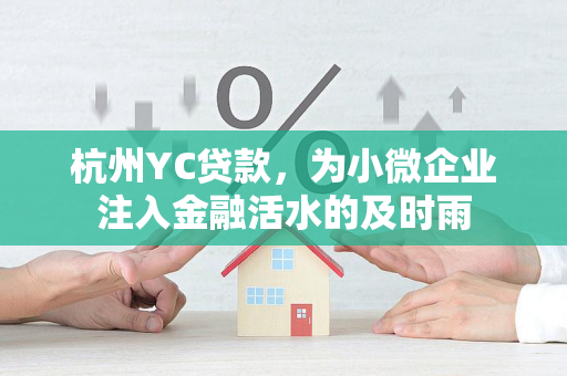 杭州YC贷款,为小微企业注入金融活水的及时雨
