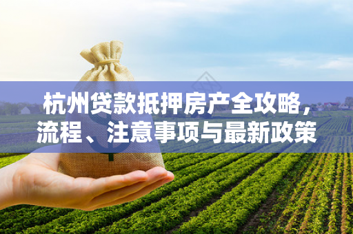 杭州贷款抵押房产全攻略,流程、注意事项与最新政策解析 杭州贷款抵押房产全攻略,流程、注意事项与最新政策解析