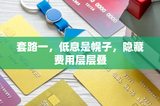 套路一,低息是幌子,隐藏费用层层叠 套路一,低息是幌子,隐藏费用层层叠