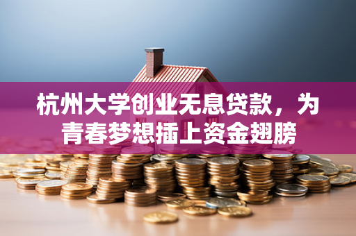杭州大学创业无息贷款,为青春梦想插上资金翅膀 杭州大学创业无息贷款,为青春梦想插上资金翅膀