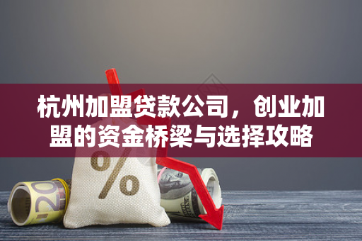 杭州加盟贷款公司,创业加盟的资金桥梁与选择攻略 杭州加盟贷款公司,创业加盟的资金桥梁与选择攻略