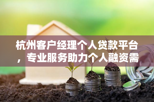 杭州客户经理个人贷款平台,专业服务助力个人融资需求高效解决