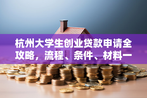 杭州大学生创业贷款申请全攻略,流程、条件、材料一文看懂