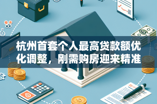 杭州首套个人最高贷款额优化调整,刚需购房迎来精准支持