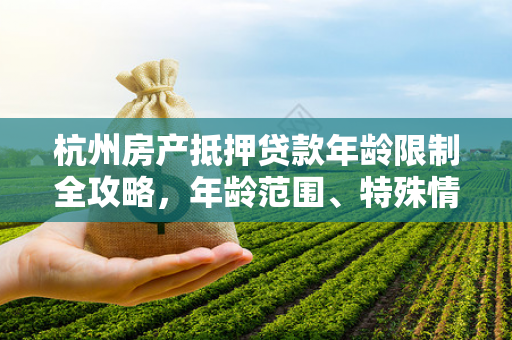 杭州房产抵押贷款年龄限制全攻略，年龄范围、特殊情形及解决方案