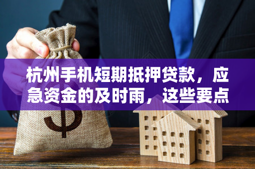 杭州手机短期抵押贷款,应急资金的及时雨,这些要点要掌握! 杭州手机短期抵押贷款,应急资金的及时雨,这些要点要掌握!